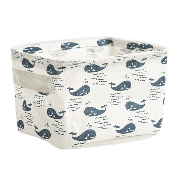 Fabric storage box Cosmetic Toy Organizer Underwear Socks Clothes Storagebag W2