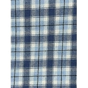 FabricLA 100% Cotton Flannel Fabric - 58/60" Inches (150 CM) Extra Wide Fabric - Cotton Tartan Flannel Fabric - Use as Blanket, Pillowcases, Quilting, Sewing, PJ, Shirt