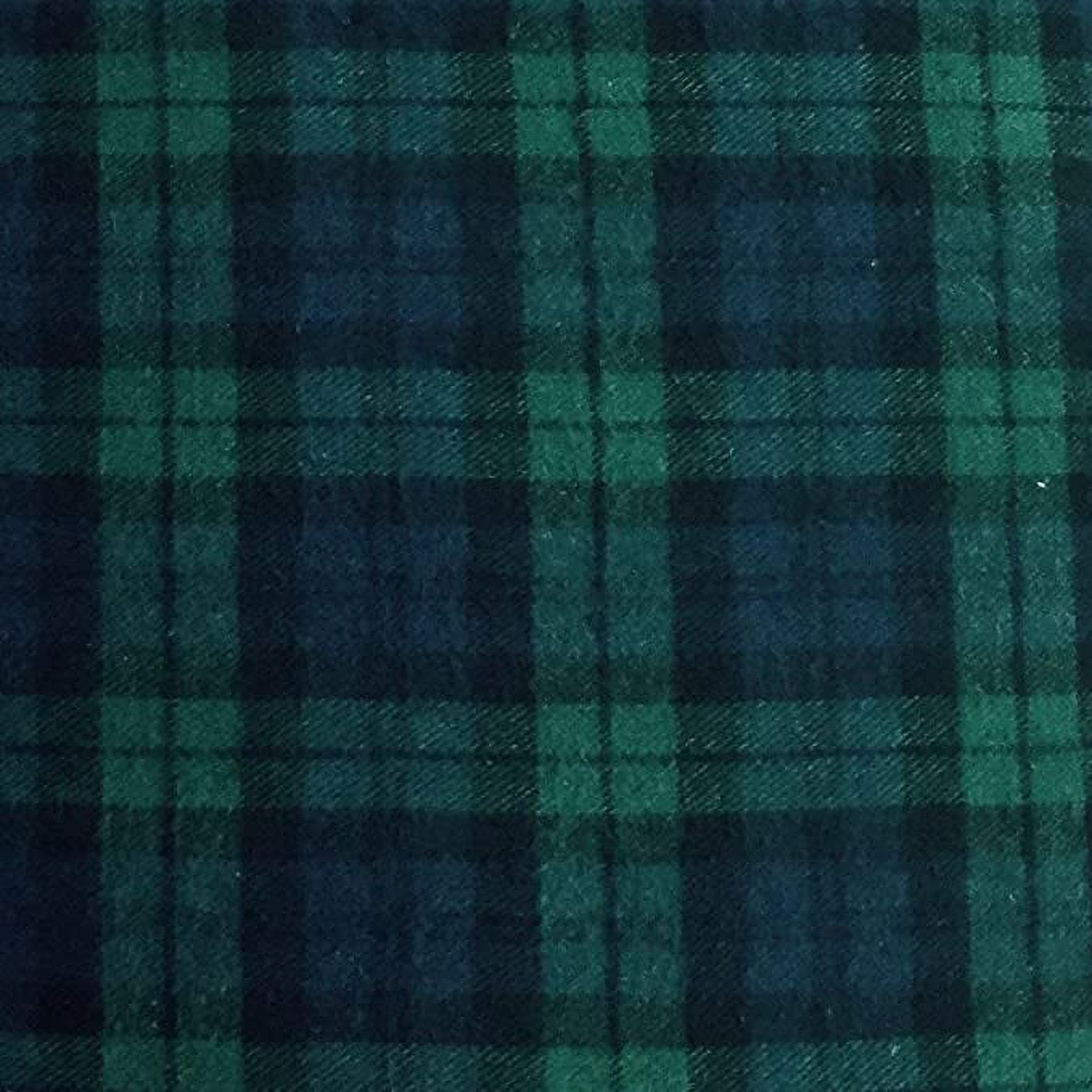 FabricLA 100% Cotton Flannel Fabric - 58/60 Inches (150 CM) Extra Wide  Flannel Fabric - Cotton Tartan Flannel Fabric - Use as Blanket,  Pillowcases, Quilting, Sewing, PJ, Shirt 