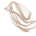 thumbnail image 1 of FabricLA 100% Polyester Chiffon Fabric - 58/60" Inches (152 CM) Wide - Lightweight Chiffon Sheer Fabric - Perfect for Venue & Wedding - Chiffon Fabric by The Yard - Beige, 10 Continuous Yards, 1 of 5