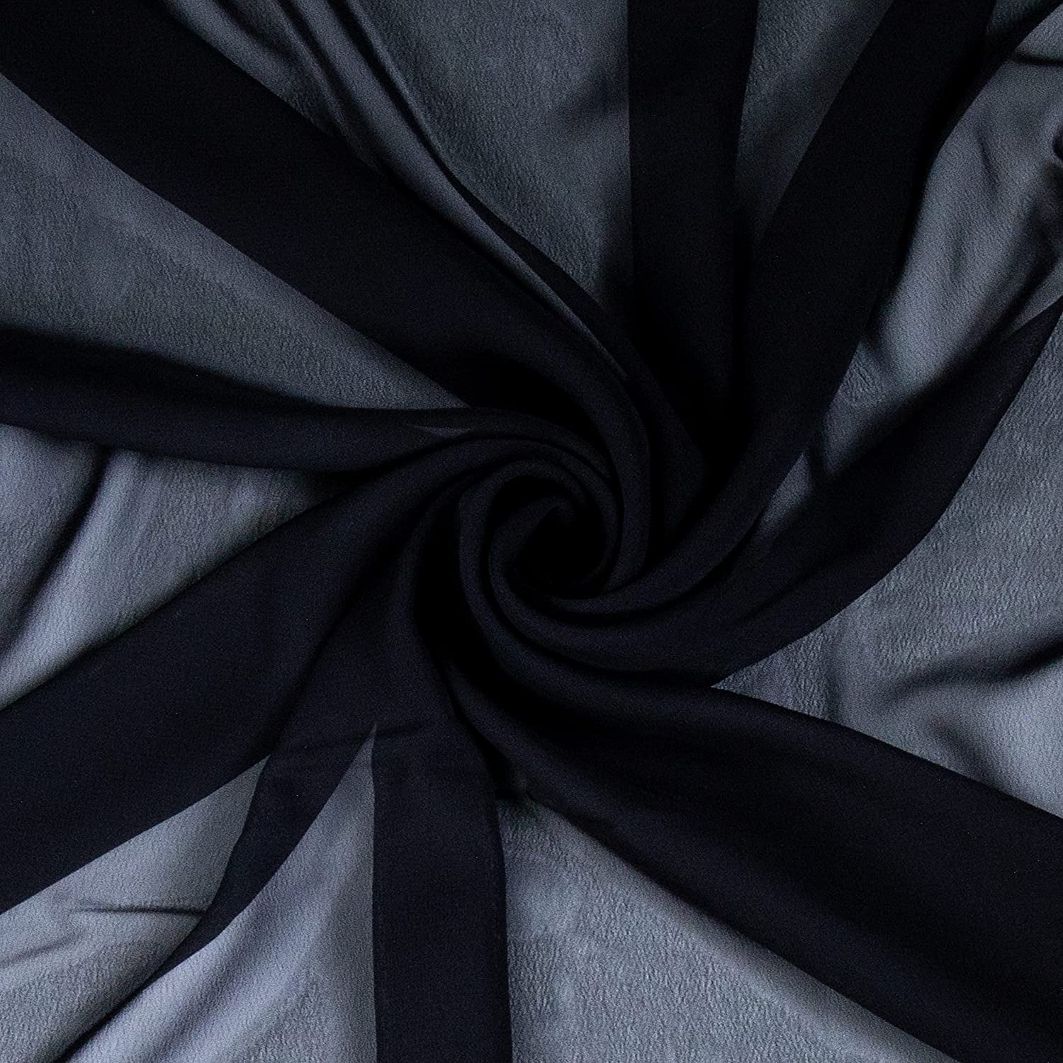 72” Wide Black Felt Fabric by The Yard, 100% Polyester Light-Weight,  Smooth, Features A Matte Finish - JFS1710 | #YY131E