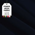 thumbnail image 1 of FabricLA, 4-Way Stretch Power Mesh Fabric, 90% Nylon, 60" Wide, 1 Yard, Lightweight Sheer, Navy, 1 of 8