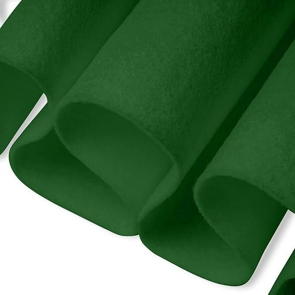 FabricLA Acrylic Felt Fabric - 72" Inch Wide 1.6mm Thick Felt by The Yard - Use Felt Sheets for Sewing, Cushion and Padding, DIY Arts & Crafts - Green, 1 Yard