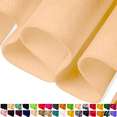 thumbnail image 1 of FabricLA Acrylic Felt Fabric - 72" Inch Wide 1.6mm Thick Felt by The Yard - Use Felt Sheets for Sewing, Cushion and Padding, DIY Arts & Crafts - LT Flesh, 20 Yard, 1 of 7