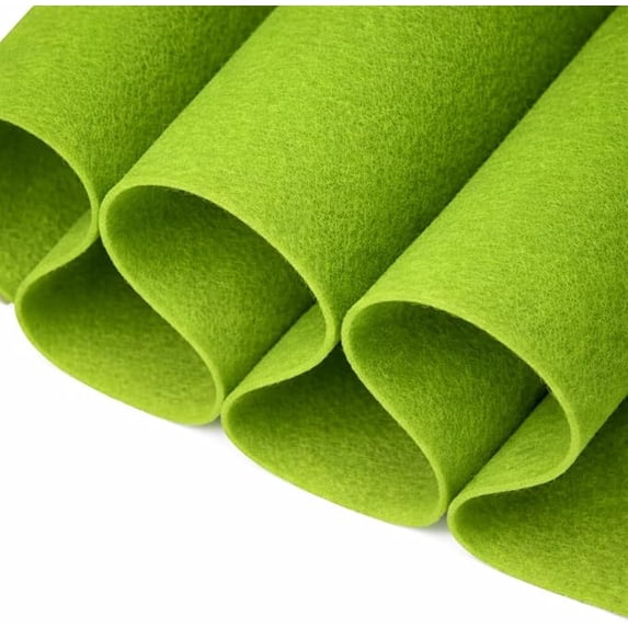 FabricLA Acrylic Felt Fabric - 72" Inch Wide 1.6mm Thick Felt by The Yard - Use Felt Sheets for Sewing, Cushion and Padding, DIY Arts & Crafts - Lime, 2 Yard