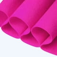 thumbnail image 1 of FabricLA Acrylic Felt Fabric - 72" Inch Wide 1.6mm Thick Felt by The Yard - Use Felt Sheets for Sewing, Cushion and Padding, DIY Arts & Crafts - Neon Pink, 5 Yard, 1 of 9