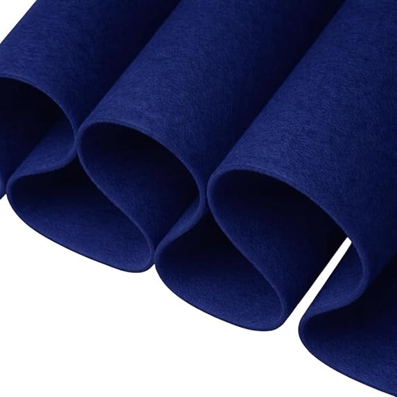 FabricLA Acrylic Felt Fabric - 72" Inch Wide 1.6mm Thick Felt by The Yard - Use Felt Sheets for Sewing, Cushion and Padding, DIY Arts & Crafts - Royal Blue, 8 Yard