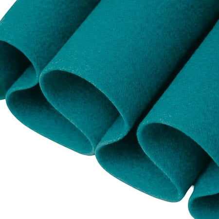 FabricLA Acrylic Felt Fabric - 72" Inch Wide 1.6mm Thick Felt by The Yard - Use Felt Sheets for Sewing, Cushion and Padding, DIY Arts & Crafts - Turquoise, Half Yard