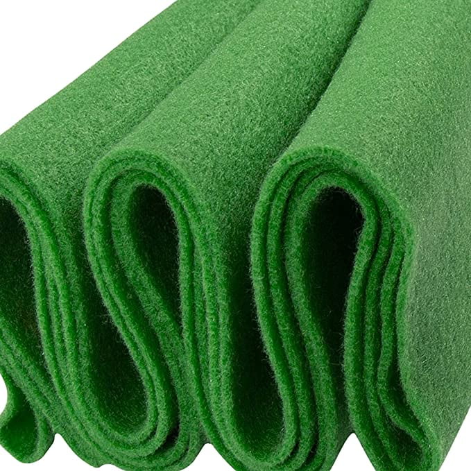 FabricLA Acrylic Felt Fabric - 72 Inch Wide 1.6mm Thick Felt by The Yard -  Use Soft Felt Sheets for Sewing, Cushion, and Padding, DIY Arts & Crafts (1  Yard, Bl… in