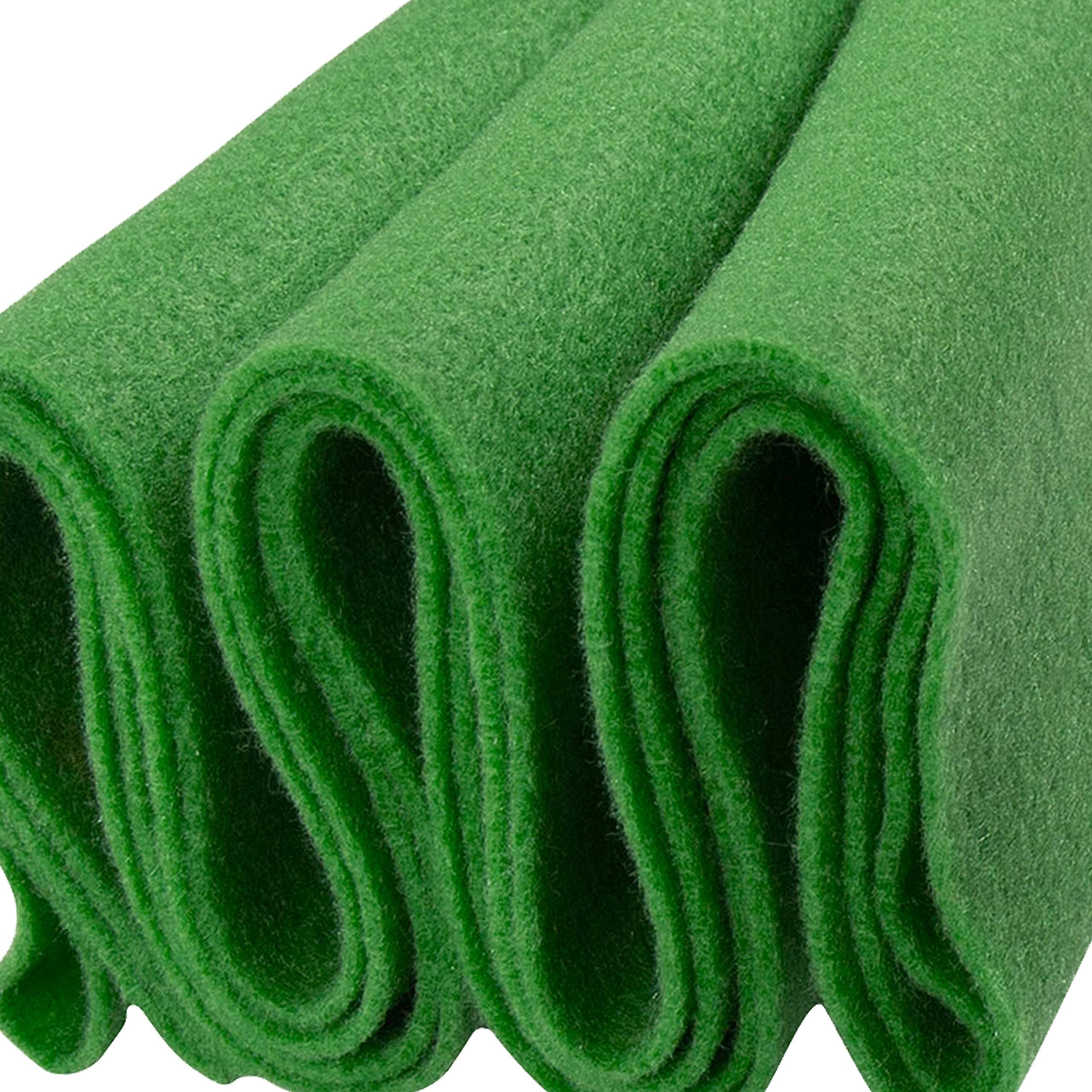 Felt Fabric 72" Inch Wide & 1.6mm Thick Green Fabric NonStiff