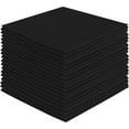 thumbnail image 1 of FabricLA Acrylic Felt Fabric - Pre Cut 4" X 4" Inches Felt Square Sheet Packs - Use Felt Sheets for DIY Craft, Hobby, Costume and Decoration - Black - 42 Pieces, 1 of 7
