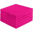 thumbnail image 1 of FabricLA Acrylic Felt Fabric - Pre Cut | 6" X 6" Inches | DIY Craft, Hobby, Costume, Decoration | Neon Pink A007 - 36 Pieces, 1 of 7