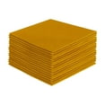 thumbnail image 1 of FabricLA Acrylic Felt Fabric - Pre Cut 6" X 6" Inches Felt Square Sheet Packs - Use Felt Sheets for DIY Craft, Hobby, Costume and Decoration - Antique Gold - 36 Pieces, 1 of 7