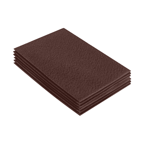 FabricLA Acrylic Felt Sheets for Crafts - Precut 9" X 12" Inches (20 cm X 30 cm) Felt Squares - Use Felt Fabric Craft Sheets for DIY, Hobby, Costume, and Decoration | Light Brown
