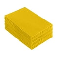 thumbnail image 1 of FabricLA Acrylic Felt Fabric Sheets for Crafts | Precut 9" X 12" Inch (20 cm X 30 cm) Felt Squares | Felt Fabric Sheets for DIY Crafts, Hobby, Costume, and Decoration | Yellow, 12 Pieces, 1 of 10