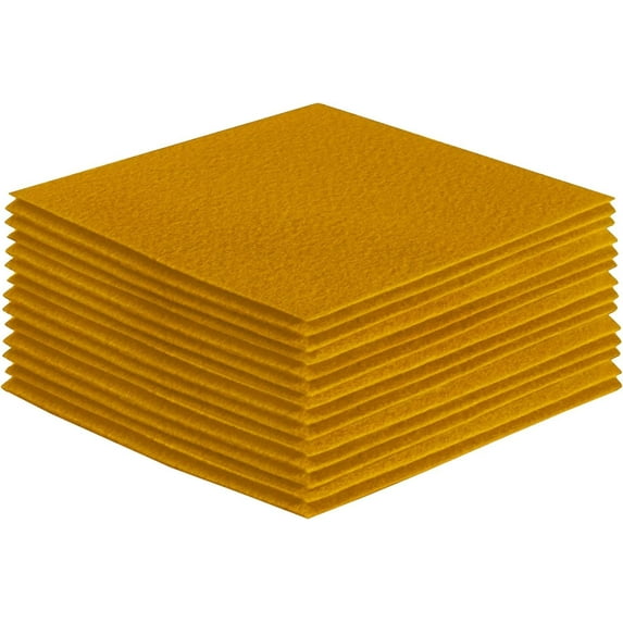 FabricLA Acrylic Felt Sheets for Crafts - Soft Precut 8" X 8" Inches (20cm X 20cm) Felt Squares - Use Felt Fabric Craft Sheets for DIY, Hobby, Costume, and Decoration - Off White, 30 Pieces