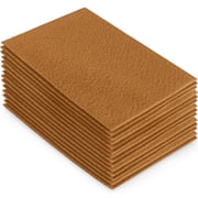 FabricLA Acrylic Felt Sheets for Crafts - Soft Precut 9" X 12" Inches 22.5cm X 30.5cm Felt Squares - Use Felt Fabric Craft Sheets for DIY, Hobby, Costume, and Decoration - Camel, 24 Pieces
