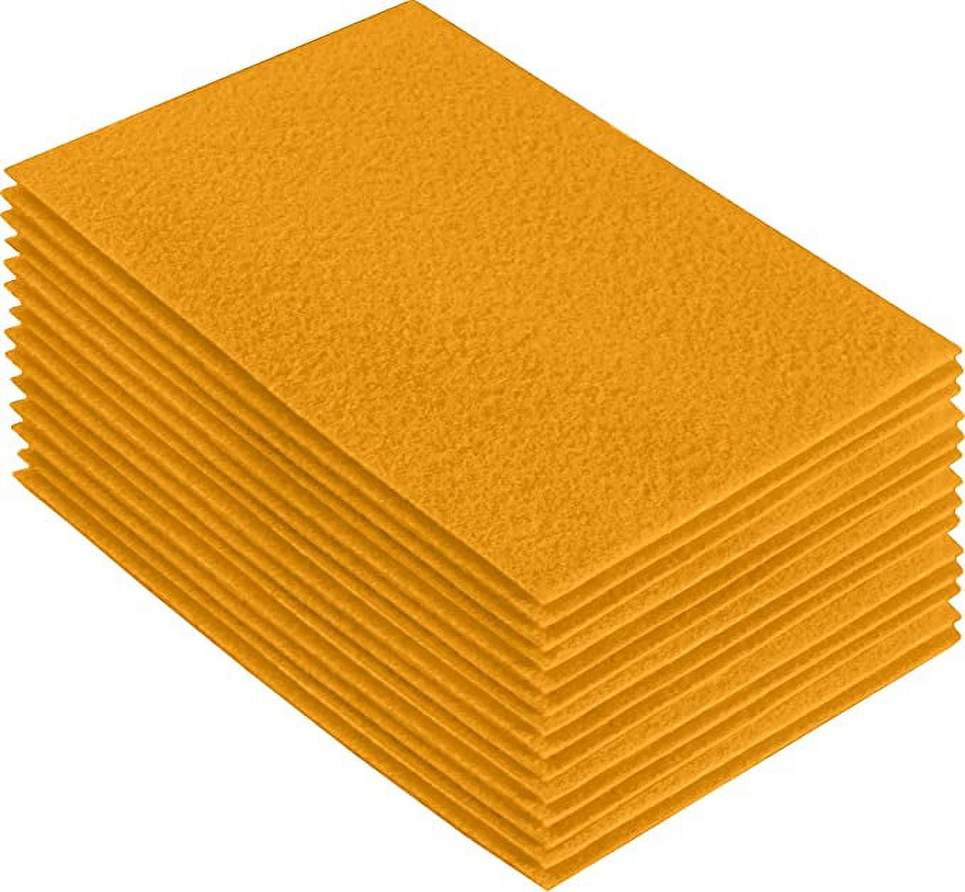 Kunin 9 x 12 Orange Felt Sheet, 24 Count