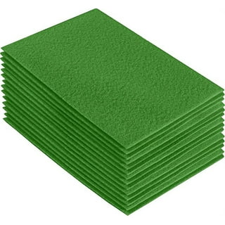 Eppingwin 60 Pcs Fruit Green Felt Sheets, 4x4 Felt Squares,Soft Felt for Crafts, Felt Fabric Sheets for DIY Patchwork