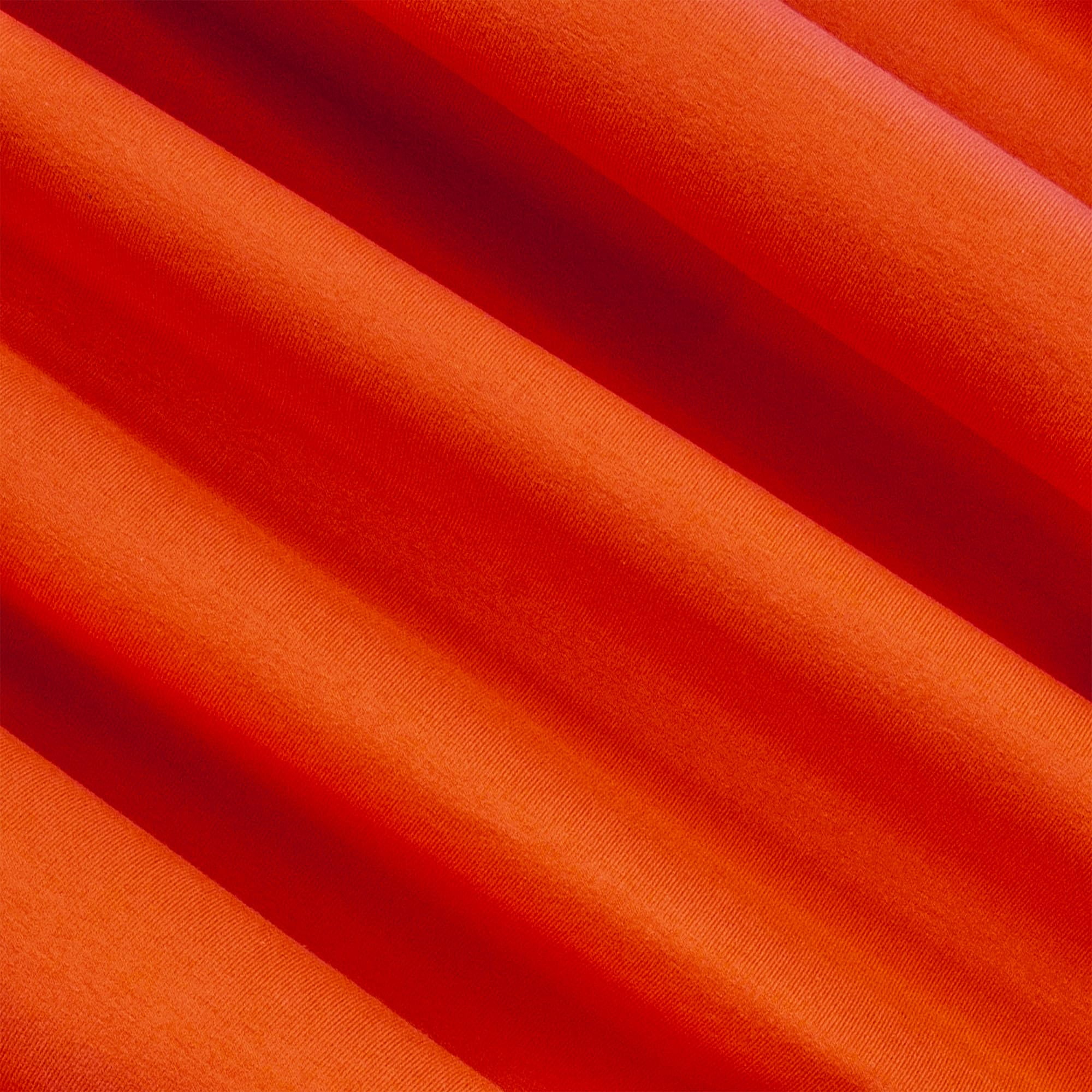 FabricLA Cotton Spandex Jersey Fabric 10 oz 4 Way Stretch 60 Inch Wide by The Yard Skirts Tops T Shirts DK Orange 2 Continuous Yards Walmart