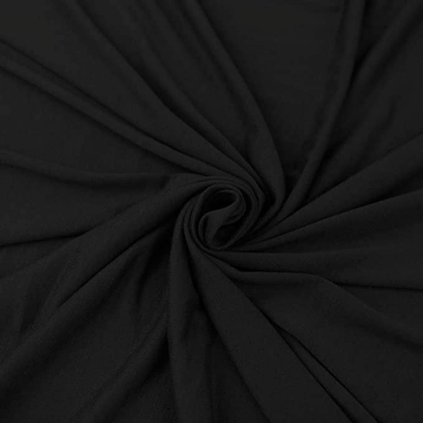 FabricLA Cotton Spandex Jersey Fabric - 10 oz, 4-Way Stretch, 60" Inch Wide by The Yard – Skirts, Tops, T-Shirts