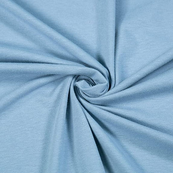 FabricLA Cotton Spandex Jersey Fabric - 10 oz, 4-Way Stretch, 60" Inch Wide by The Yard – Skirts, Tops, T-Shirts