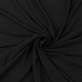 thumbnail image 1 of FabricLA Cotton Spandex Jersey Knit Fabric by The Yard 12OZ - 58/60" Inches (150 CM) Wide - Ultra Soft Cotton Spandex Blend - Use Our 4 Way Stretch Knit Fabric for Clothing - Black, 2 Yards, 1 of 10
