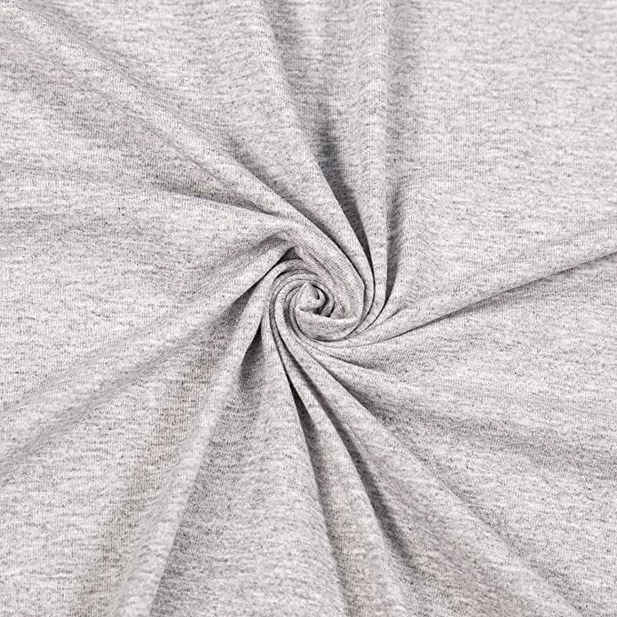 Cotton Elastane Jersey Grey Fabric