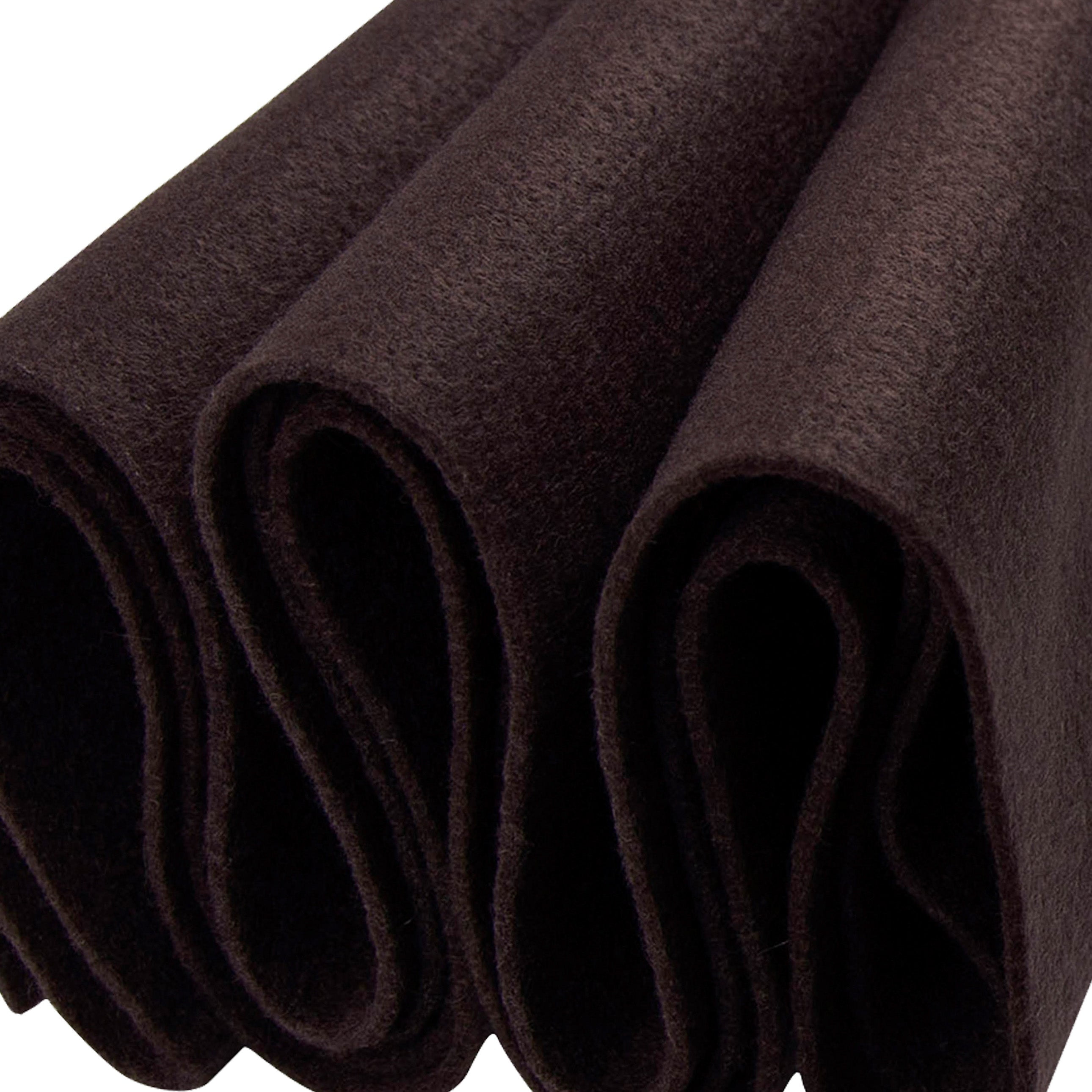 Wool Felt Black 36in x 36in Pre-cut Black Felt by National Nonwovens -  814859020474
