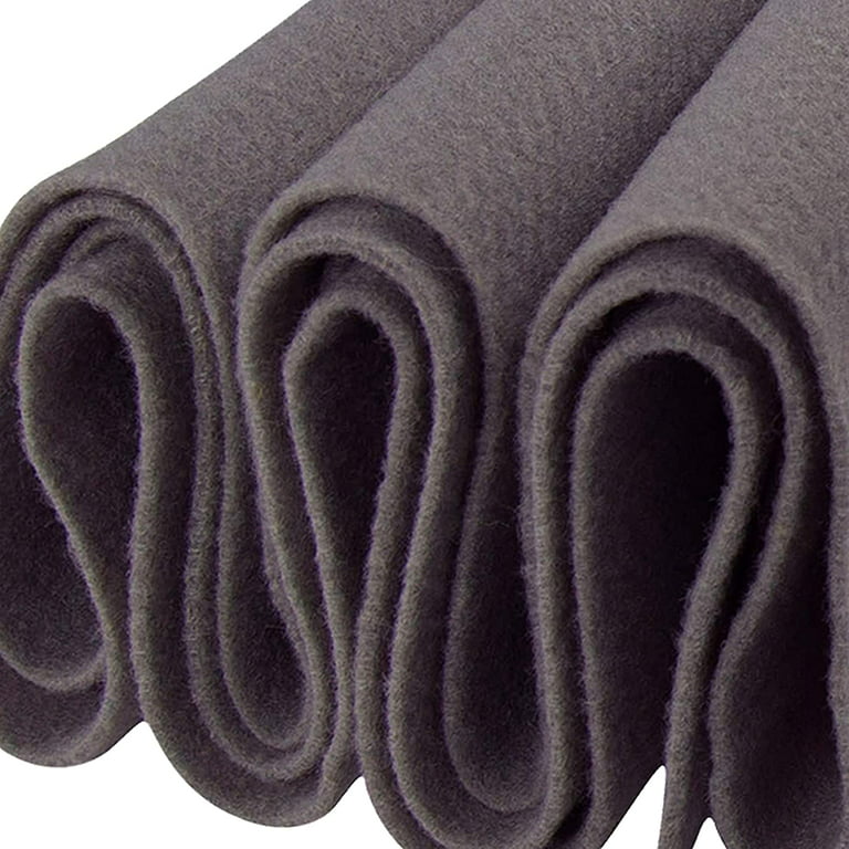 FabricLA Craft Felt Fabric - 36 X 36 Inch Wide & 1.6mm Thick Felt Fabric  - Use This Soft Felt for Crafts - Felt Material Pack - Ivory