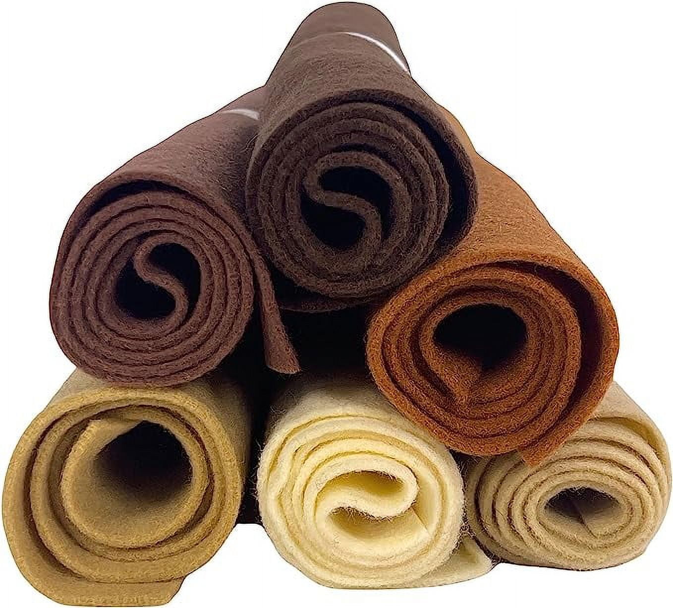 Chocolate Brown Felt Fabric 60 150cms Extra Wide 1mm Thick for School  Projects. Sewing, Decoration, Craft Supplies and Table Covers 