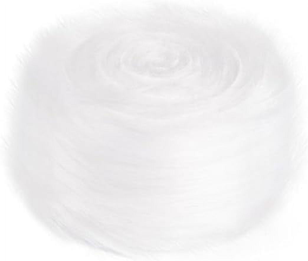 Honbay White Faux Fur Ribbon - 5.47 Yards Fluffy Christmas Tree Trim For Decorations
