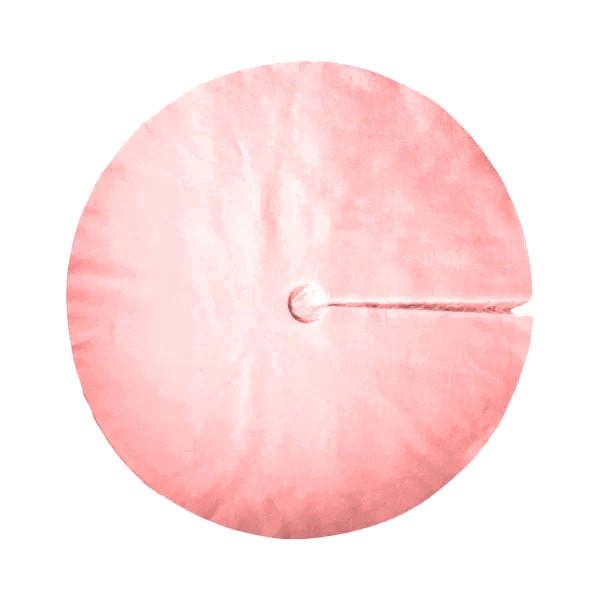 FabricLA Faux Fur Tree Skirt Baby Pink Fluffy Tree Skirt 40 inches