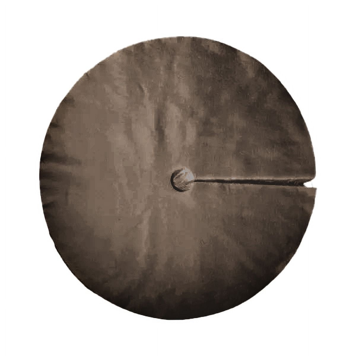 FabricLA Faux Fur Tree Skirt Chocolate Fluffy Tree Skirt 30 inches