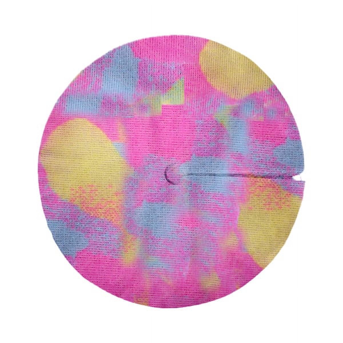 FabricLA Faux Fur Tree Skirt Pastel Patch Fluffy Tree Skirt 60