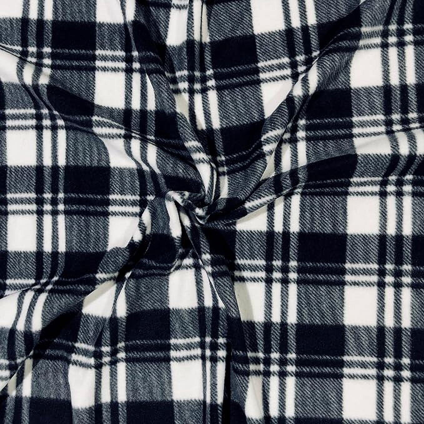 Plaid Black and White