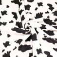 thumbnail image 1 of FabricLA Fleece Fabric by The Yard | 1 Yards 36" X60" Inch Wide | Soft Anti-Pill Polar Fleece | Blanket, Throw, Poncho, Pillow Cover, PJ Pants, Booties, Eye Mask - Cow, 1 of 7