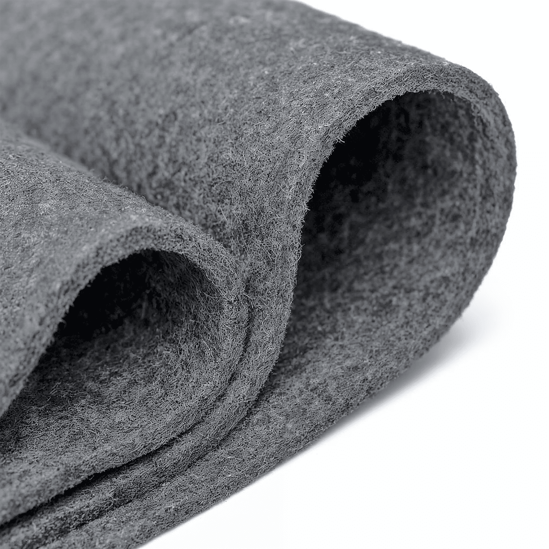FabricLA Heather Gray Acrylic Felt Fabric - 3.2mm Thick, 60" Wide - Soft, Non-Stiff Craft Felt by The Yard - Ideal for Sewing, DIY Projects, Crafts & Padding - 2 Yard