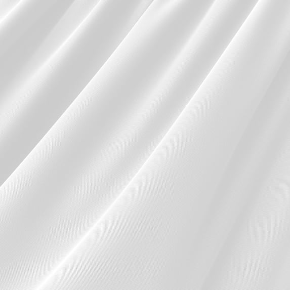 FabricLA Nylon Spandex Fabric by The Yard | 4-Way Stretch Swimwear & Activewear Fabric | 60" Wide Performance Knit |White
