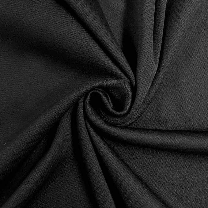 FabricLA Polyester Interlock Knit Fabric - Mechanical Stretchy