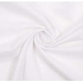 thumbnail image 1 of FabricLA Rayon Challis Fabric - 58/60" Inches (150 cm) Wide - Lightweight & Wrinkle Resistant Fabric - Use as Lounge Wear, Jumpsuits, Pajamas, and Skirts - White, 10 Continuous Yards, 1 of 8