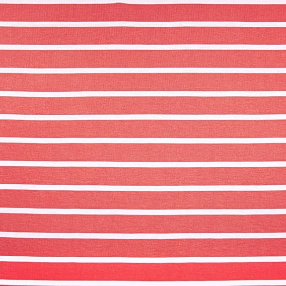 FabricLA Rayon Spandex Jersey Knit Fabric Stripes - 58/60" Inches (150 cm) Wide by The Yard - 4 Way Stretch Fabric - Light to Medium Fabric 185 GSM