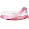 thumbnail image 1 of FabricLA | Satin Ribbon | Pink Ribbon 3/8" Wide x 100 Yards | Single Face Satin Ribbon | Liston Rojo | Polyester Fabric Ribbon for Bows Bouquet, Gift Wrapping, Floral Arrangement, 1 of 5