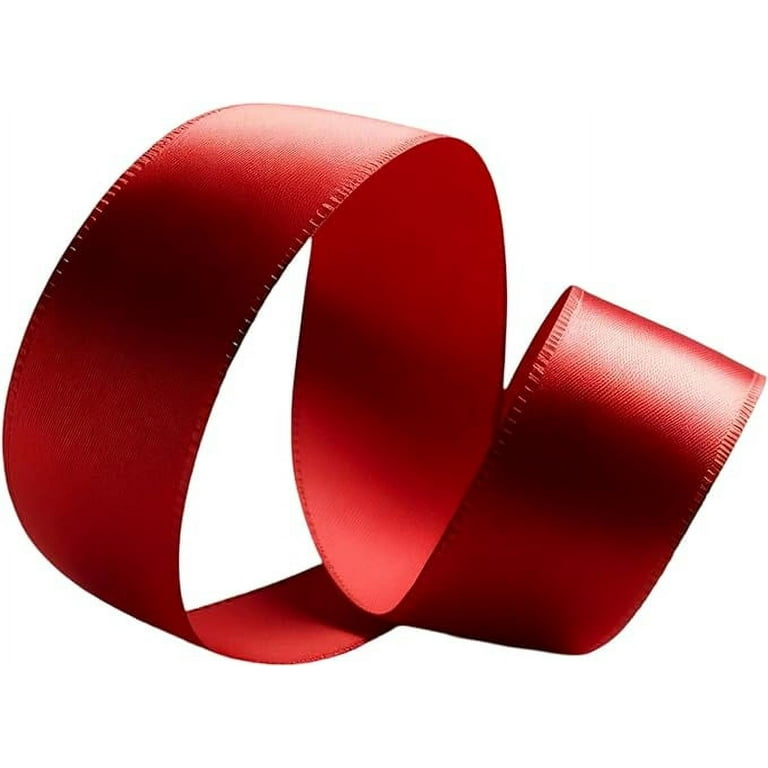 FabricLA | Satin Ribbon | Red Ribbon 3/8 FabricLA | Satin Ribbon | Red Ribbon 3/8