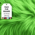 thumbnail image 1 of FabricLA Shaggy Faux Fur Fabric - 6" X 6" Inches Pre Cut - Use Fake Fur Fabric for DIY Craft, Fashion Accessory, Home Decoration, Hobby, 1 of 9