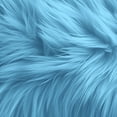 thumbnail image 1 of FabricLA Shaggy Faux Fur Fabric Scrap Bag - Acrylic Craft Fabric 16 oz Bag - Artificial Fur Like Material - Use Fur Pieces for Crafts, Gnome Beard, Art Project, Fashion Decor - Baby Blue, 1 of 8