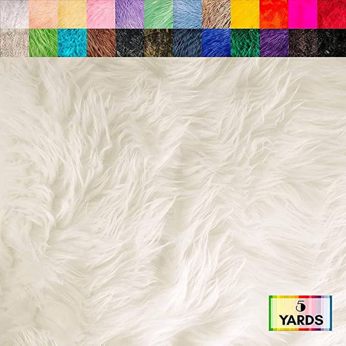 Shaggy Faux Fur Fabric Square - Assorted Colors – Creative Fabrics LA