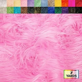 FabricLA Shaggy Faux Fur Fabric by The Yard - 180 x 60 Inches (455 cm x  150