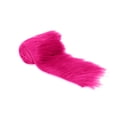 thumbnail image 1 of FabricLA Fuchsia Shaggy Plush Faux Fur Strips - Craft Fur for Gnomes, Cosplay, and DIY Projects | 2" X 60", 1 of 4