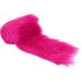 thumbnail image 1 of FabricLA Shaggy Faux Fur Fabric Trim 60 x 2 inch Ribbon - Fuchsia, 1 of 8